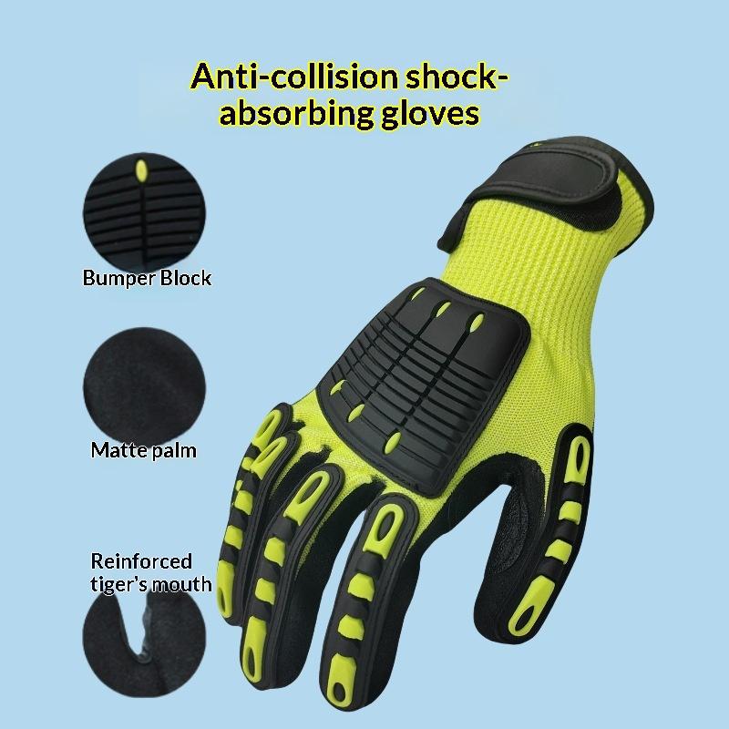 Work Glove Impact - 1 Par de Luvas de Trabalho