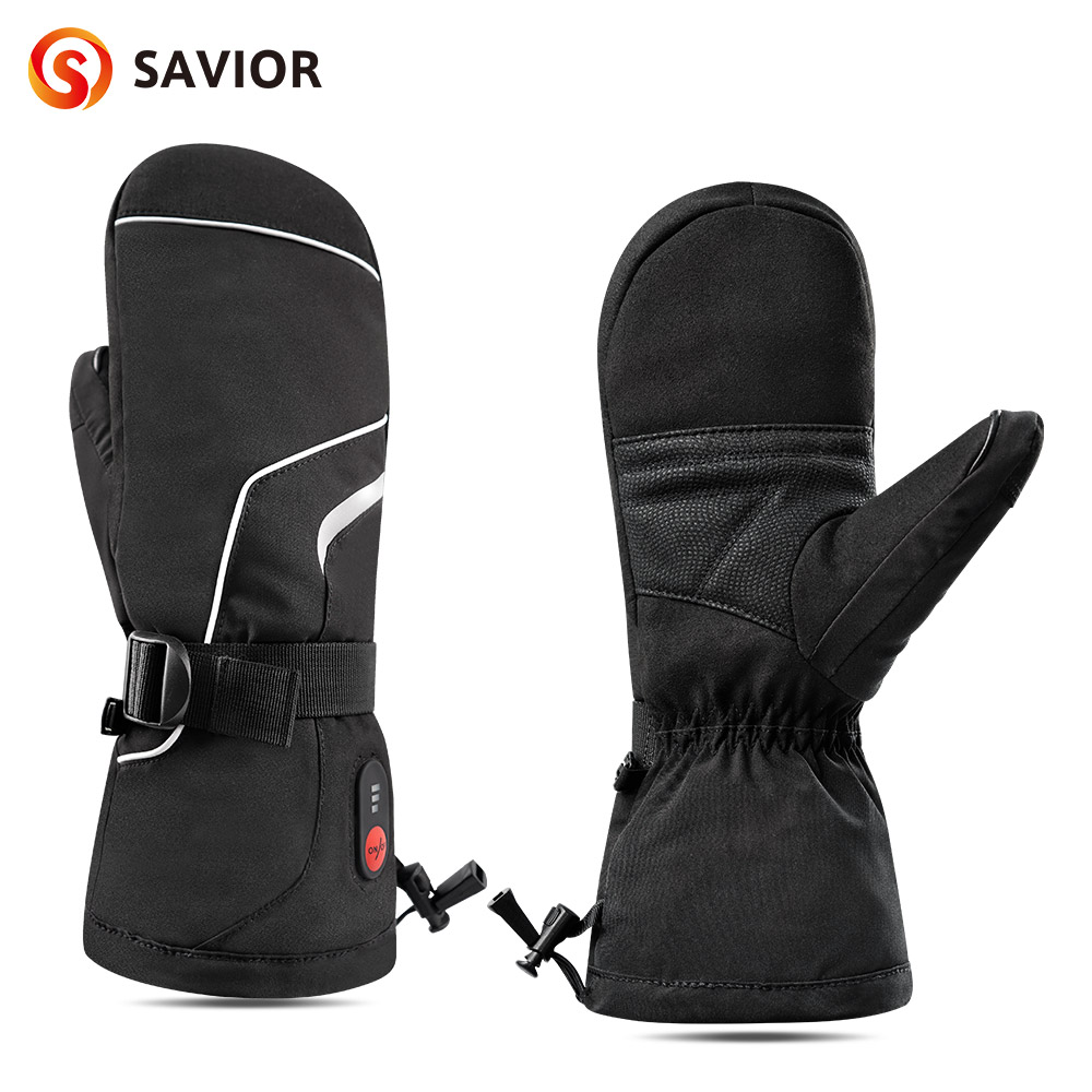Ski Glove Waterproof - Luvas térmicas elétricas do aquecimento do