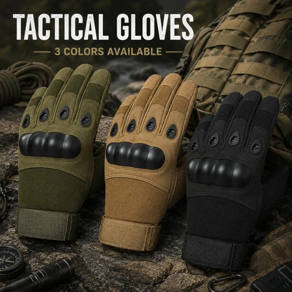 Work Glove Impact - Luvas Táticas Resistentes a Impactos, Luvas