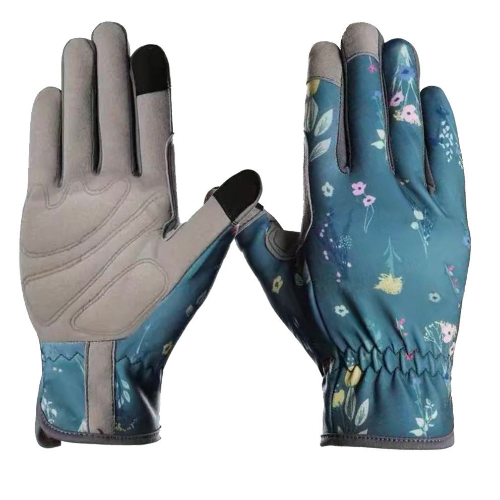 Work Glove Impact - Luvas curtas para jardinagem, resistentes a