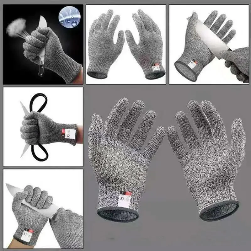 Cut Resistant Glove - Luva de Segurança Metálica Anticorte e
