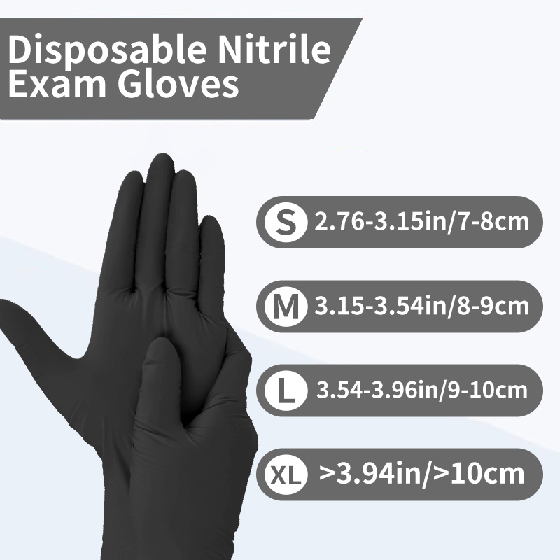 100-1000 Unidades de Luvas de  - Exam Glove Nitrile avaliação e preço