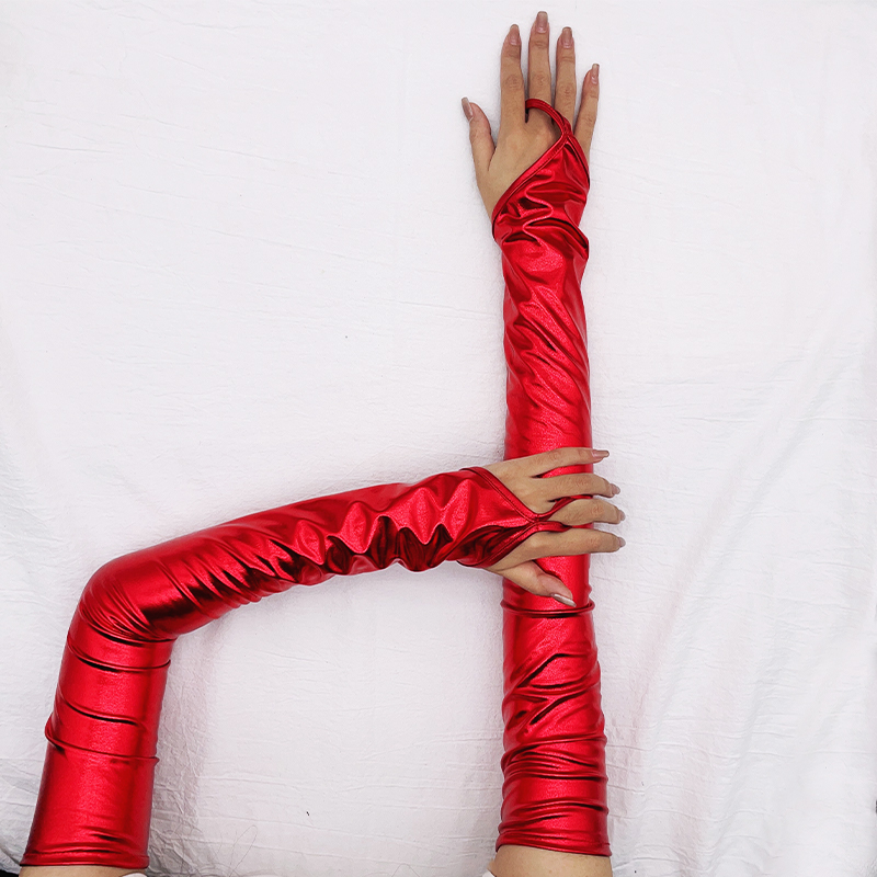 Laca de couro gancho dedo luva - Fingerless Glove Knit avaliação e preço