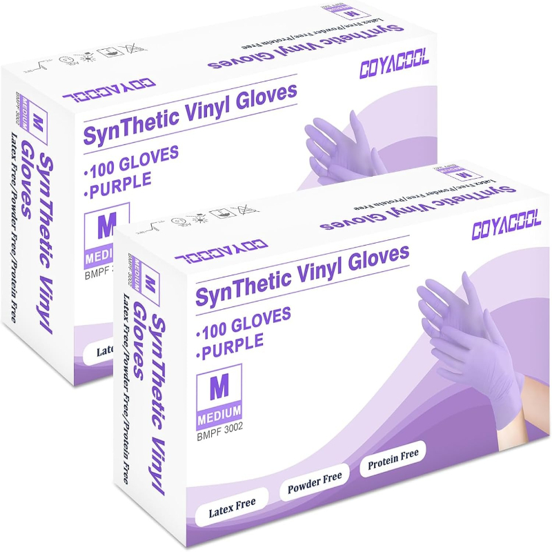 Luvas de Nitrilo Roxas Descart - Exam Glove Nitrile avaliação e preço