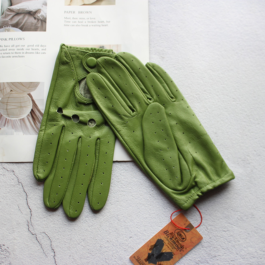 Luvas Femininas de Couro de Ve - Leather Driving Glove avaliação e preço