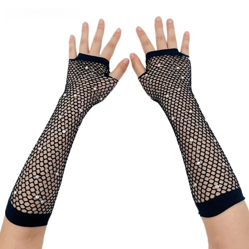 Luvas sem dedos respiráveis ​​ - Fingerless Glove Knit avaliação e preço