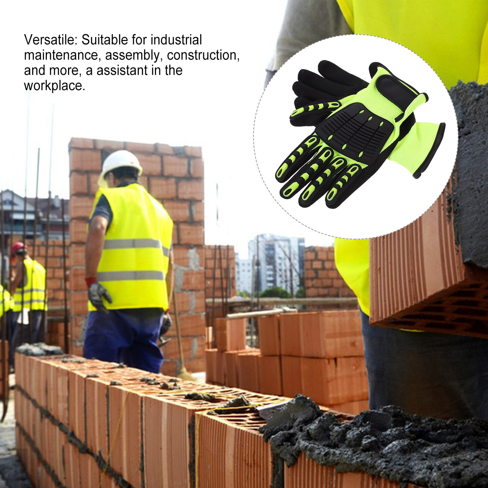 1 Par de Luvas de Jardinagem R - Work Glove Impact avaliação e preço