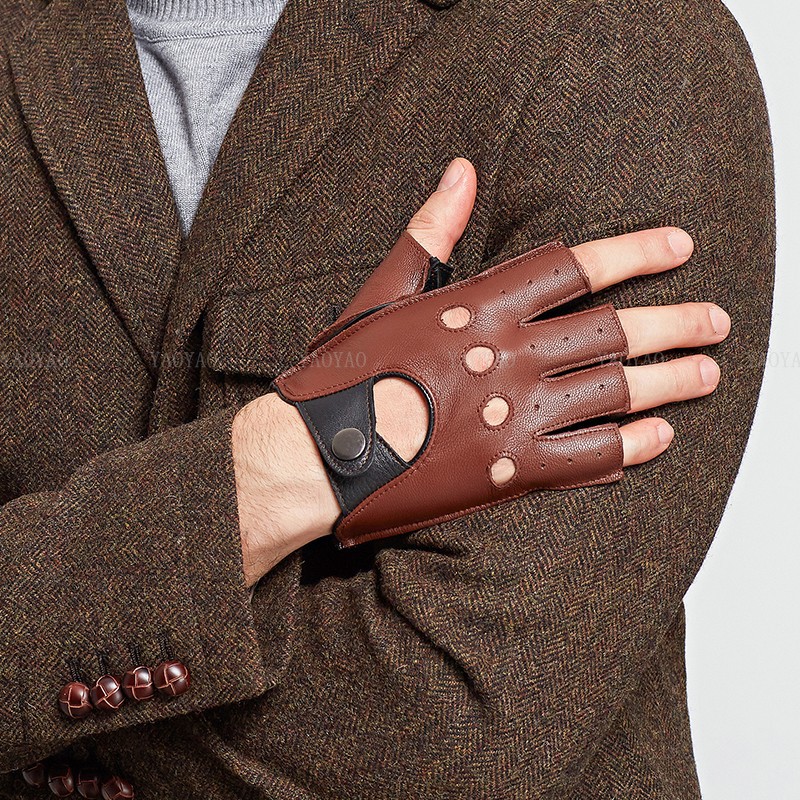 Luvas Finas de Couro Genuíno 1 - Leather Driving Glove avaliação e preço
