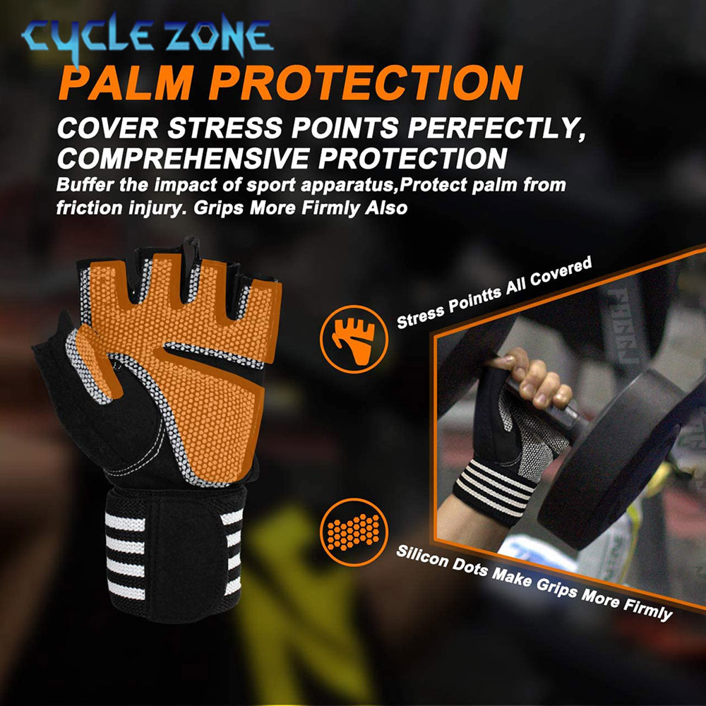 1 Par de Luvas de Academia Sem - Workout Glove Gym avaliação e preço